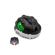 CS190103/1001 CRAZY SAFETY DRAGON BICYCLE HELMET - Dziecięcy kask rowerowy