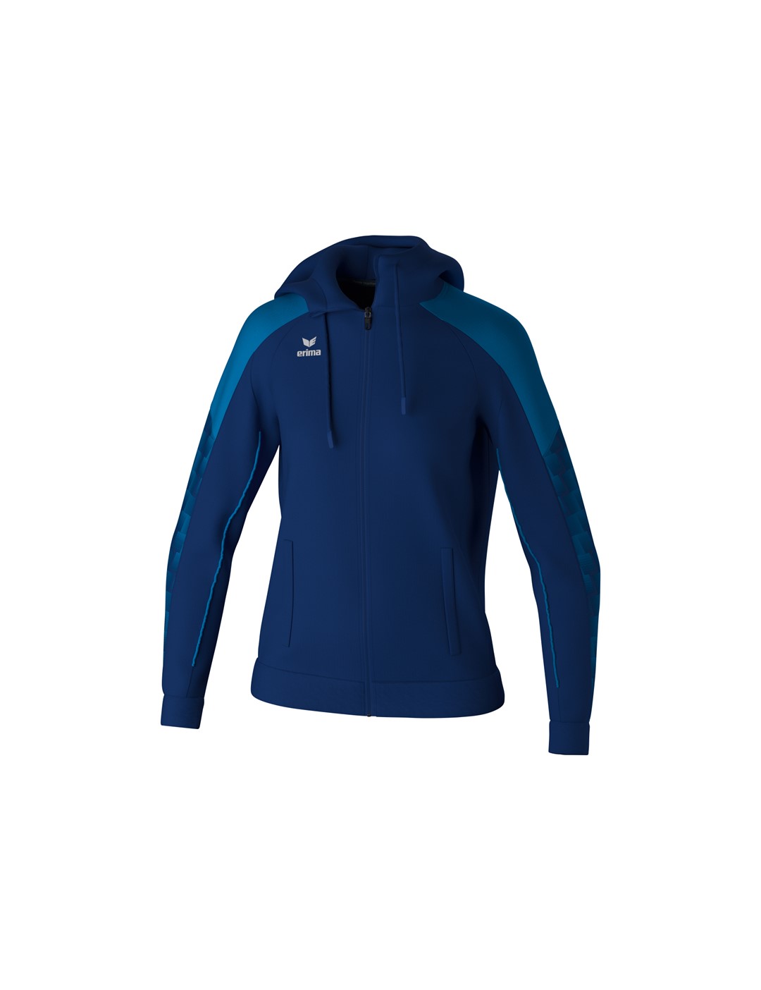 1032442 Erima EVO STAR Training Jacket with hood - Bluza