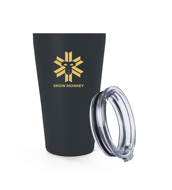 SNOW MONKEY ENJOYER 0,47l BLACK - Kubek Termiczny