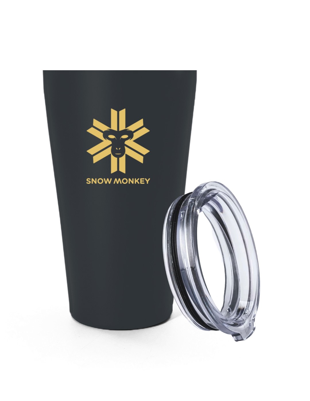 SNOW MONKEY ENJOYER 0,47l BLACK - Kubek Termiczny