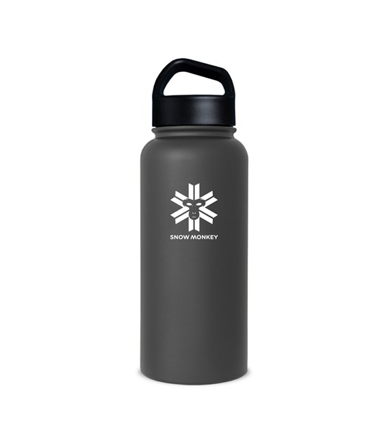 SNOW MONKEY TRAVELER 1l GRANITE - Butelka Termiczna