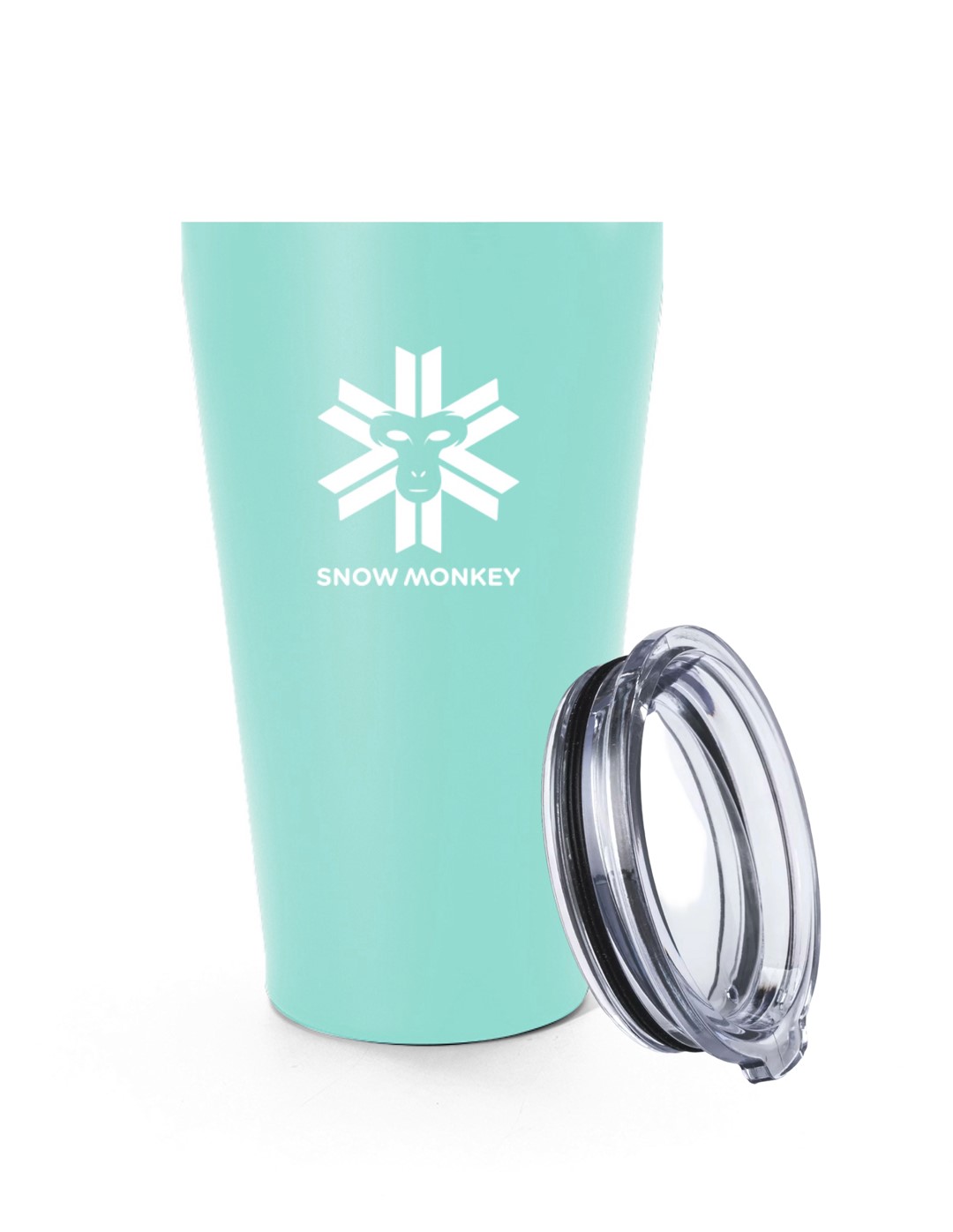 SNOW MONKEY ENJOYER 0,47l SOCA MINT - Kubek Termiczny
