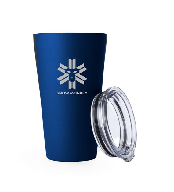 SNOW MONKEY ENJOYER 0,47l MIDNIGHT BLUE - Kubek Termiczny