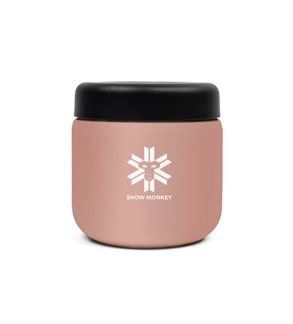 SNOW MONKEY FOODIE MINI 350ml ROSE - Pojemnik Termiczny