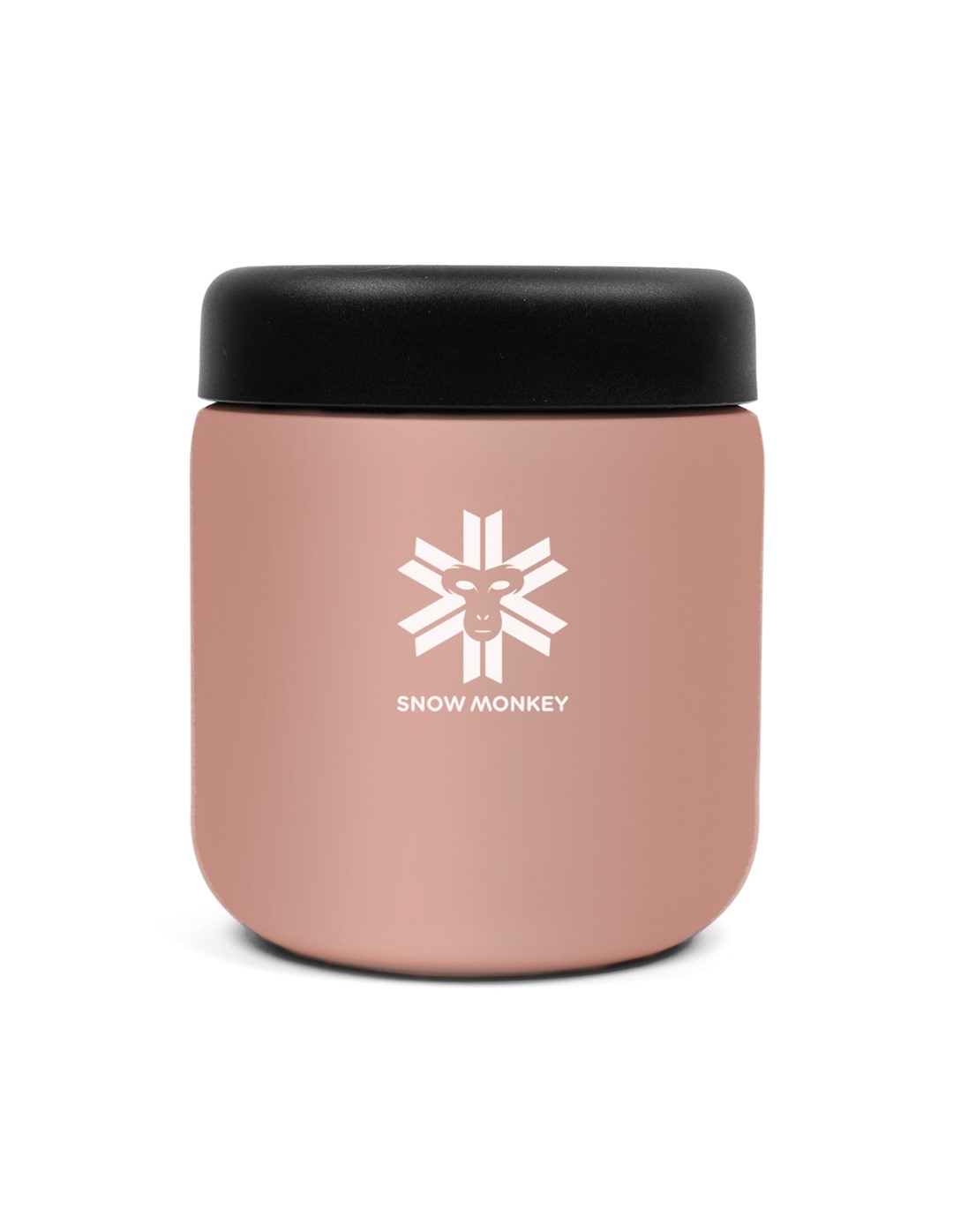 SNOW MONKEY FOODIE MIDI 480ml ROSE - Pojemnik Termiczny