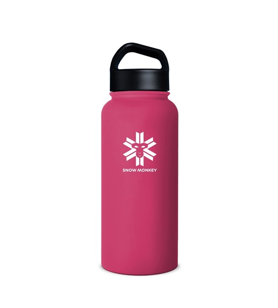SNOW MONKEY TRAVELER 1l MAGENTA - Butelka Termiczna