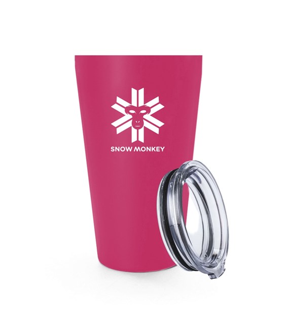 SNOW MONKEY ENJOYER 0,47l MAGENTA - Kubek Termiczny