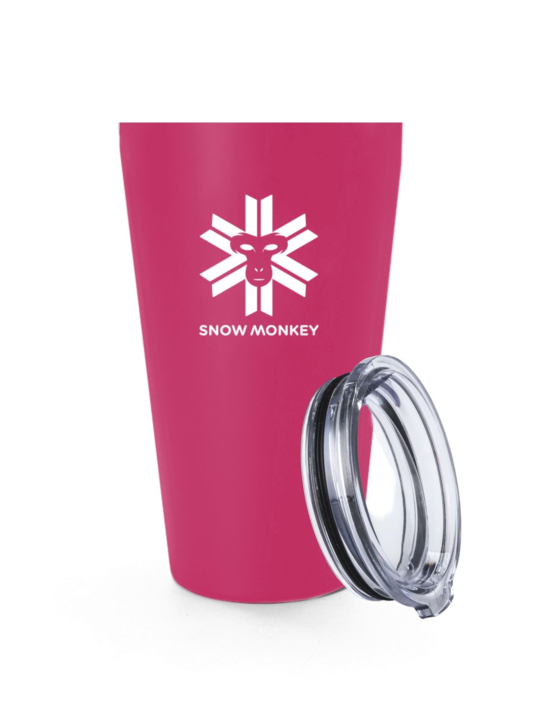 SNOW MONKEY ENJOYER 0,47l MAGENTA - Kubek Termiczny
