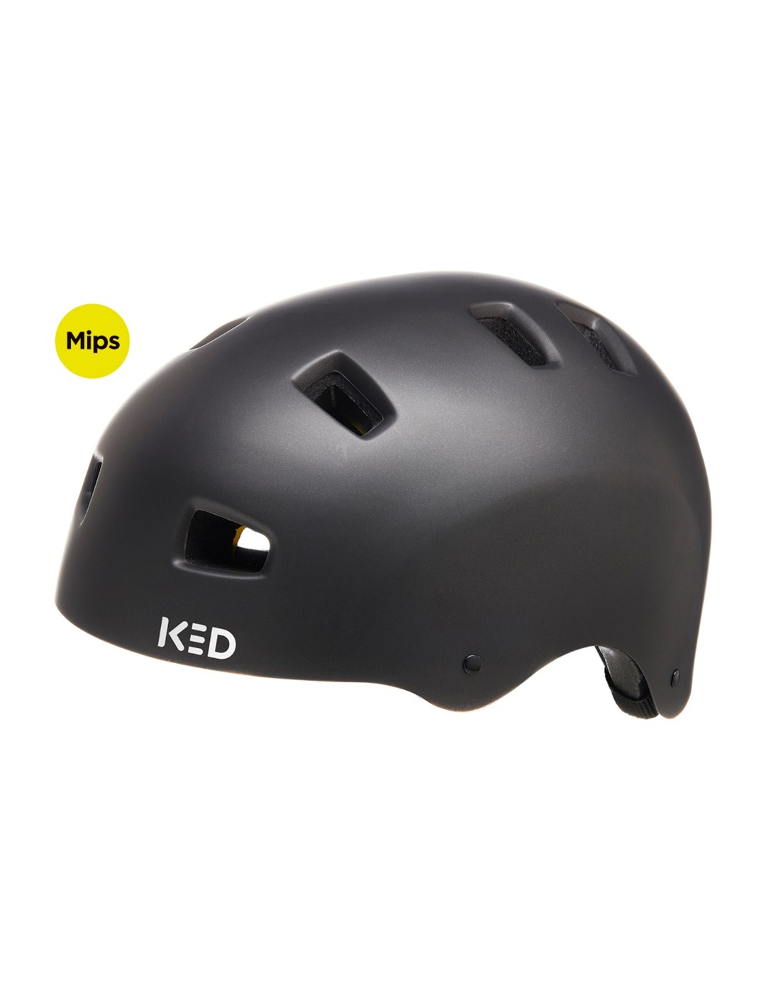 KED-11213860504/BLACK MATT-M CITRO - Kask Rowerowy