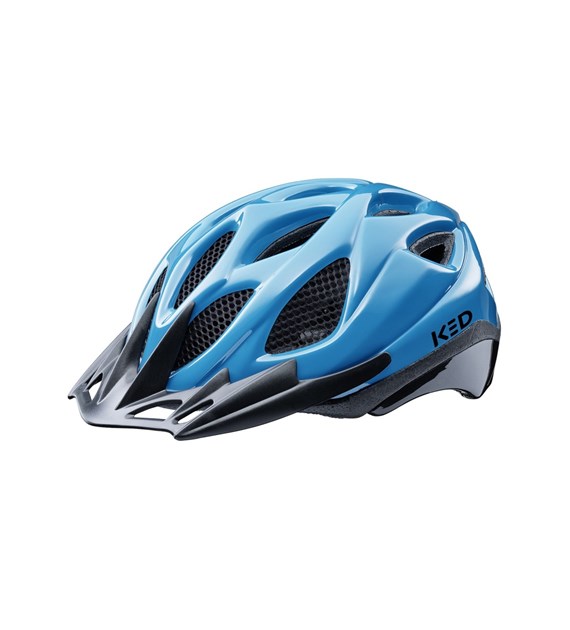 KED-11213274356/TEAL BLUE BLACK-L TRONUS - Kask Rowerowy