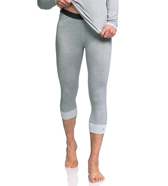 28-11343/9645 SCHOFFEL MERINO SPORT PANTS SHORT W - Damska Bielizna Merino Legginsy