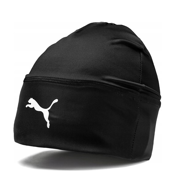 PM-022355-03/BLACK PUMA LIGA BEANIE - Czapka Bez Daszka