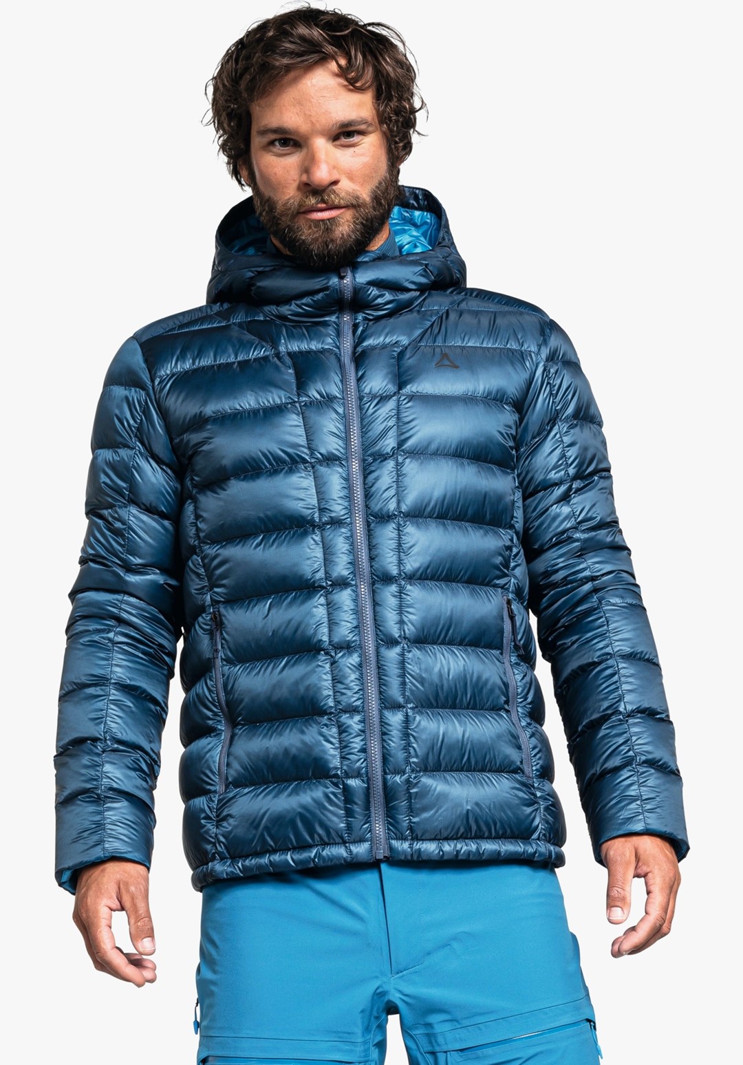 20-22995 SCHOFFEL DOWN JACKET LODNER M - Męska Kurtka Puchowa