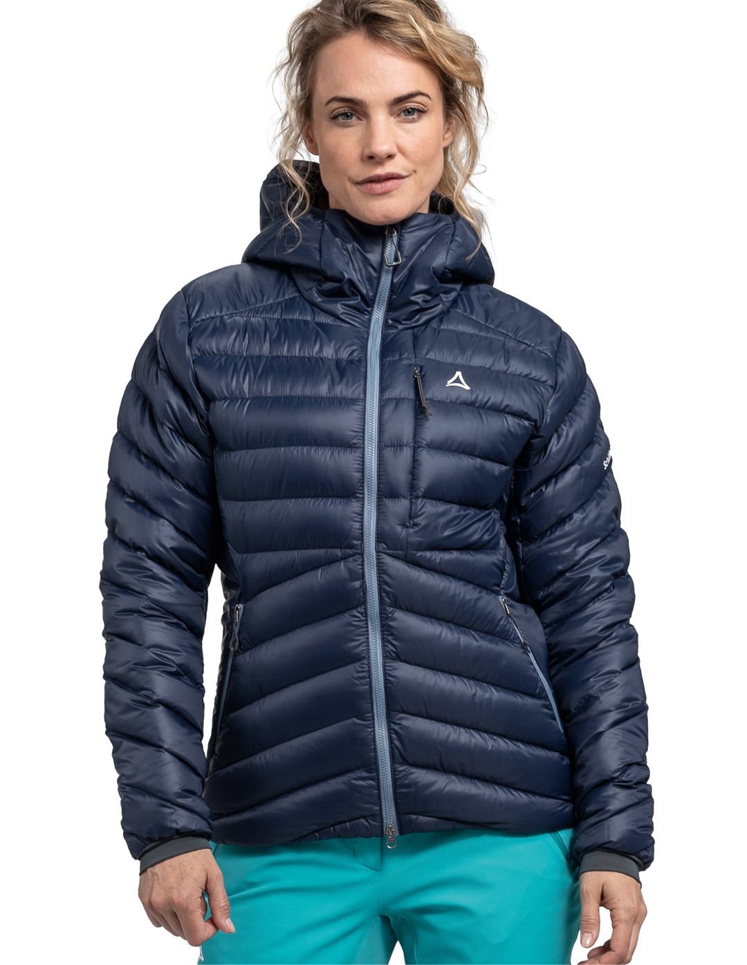 20-13457/8820 SCHOFFEL DOWN JACKET TSCHIERVAL L - Damska Kurtka Puchowa