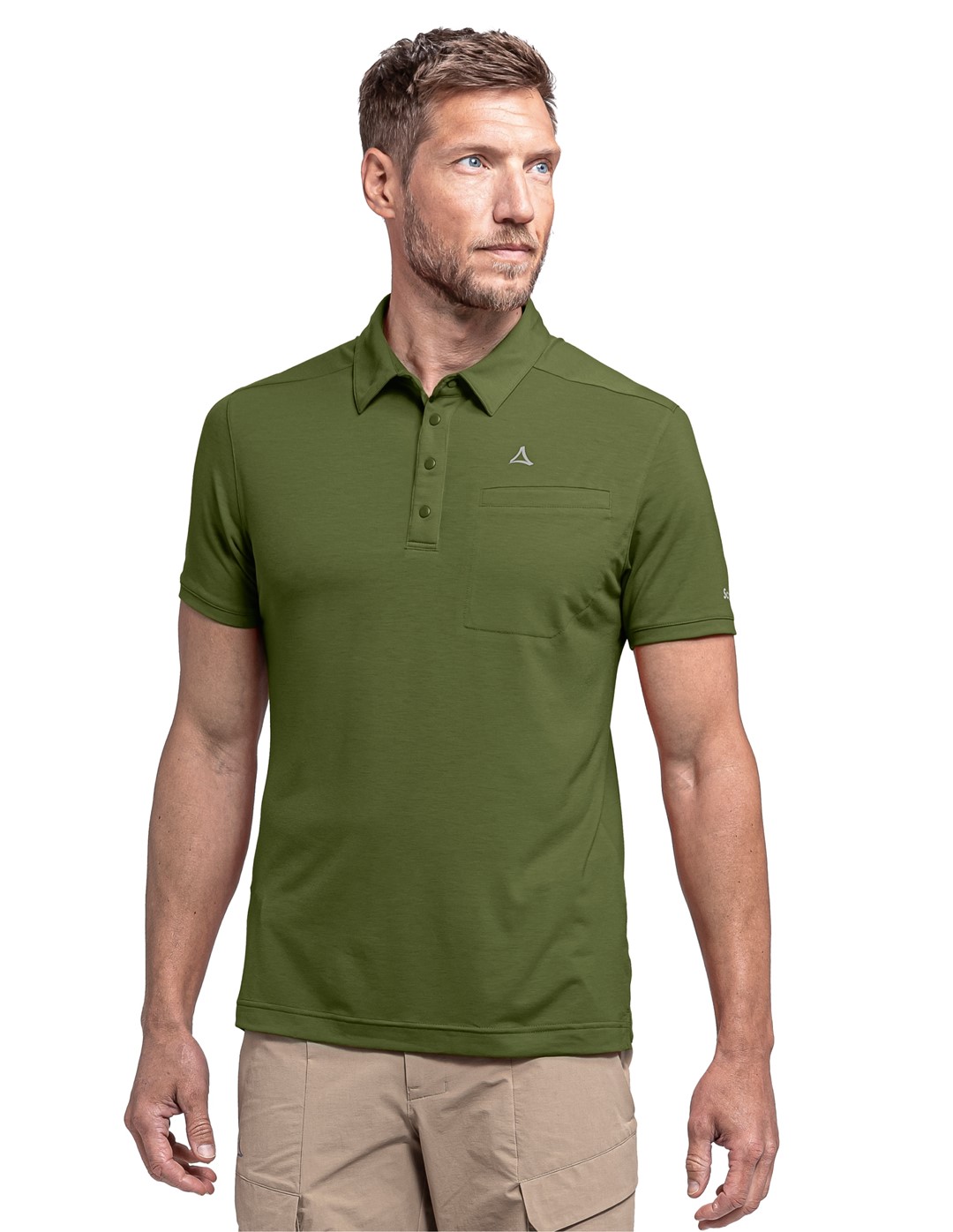 20-23880/6737 SCHOFFEL POLO SHIRT RAMSECK M - Męska koszulka polo