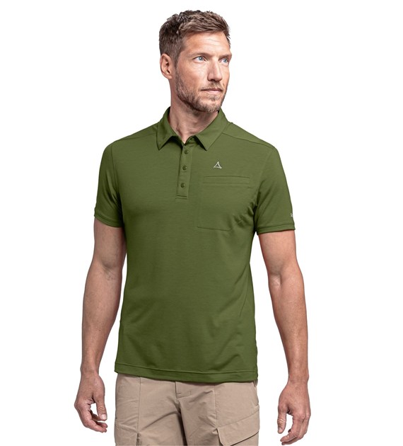20-23880/6737 SCHOFFEL POLO SHIRT RAMSECK M - Męska koszulka polo