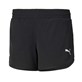 PM-586862-01/BLACK PUMA ACTIVE 4   WOVEN SHORTS - Damskie Szorty