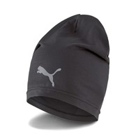 PM-023469-01/BLACK PUMA SLOUCHY CUFFLES RUNNING BEANIE - Czapka Bez Daszka