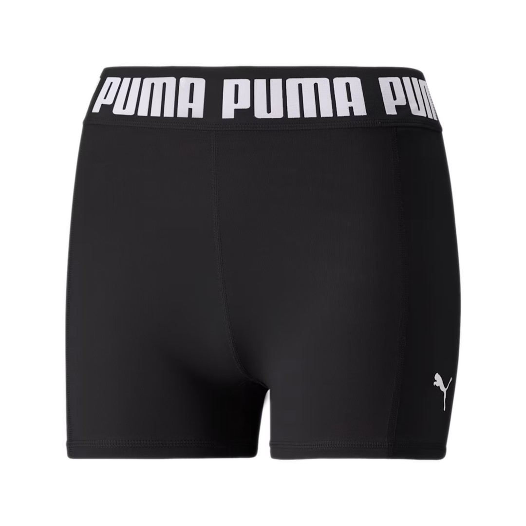 PM-52165101/BLACK PUMATRAIN STRONG 3  TIGHT SHORT - Damskie Krótkie Legginsy