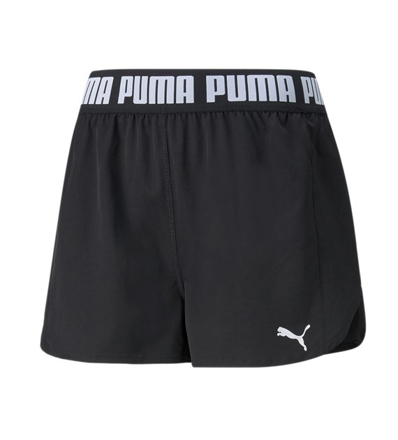 PM-521806-01/BLACK PUMA TRAIN PUMA STRONG WOVEN 3   SHORT - Damskie Szorty