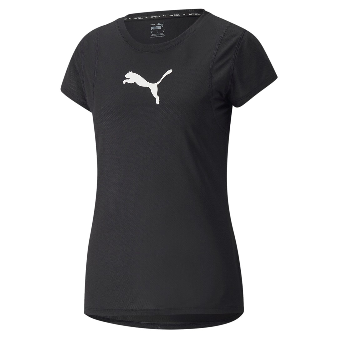 PM-522344-01/BLACK PUMA TRAIN ALL DAY TEE - Damska Koszulka