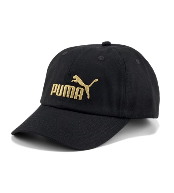 PM-02435701/BLACK/GOLD PUMA ESS NO.1 BB CAP - Czapka