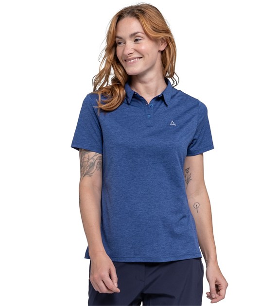 20-13651/8505 SCHOFFEL CIRC POLO SHIRT TAURON - Damska koszulka polo