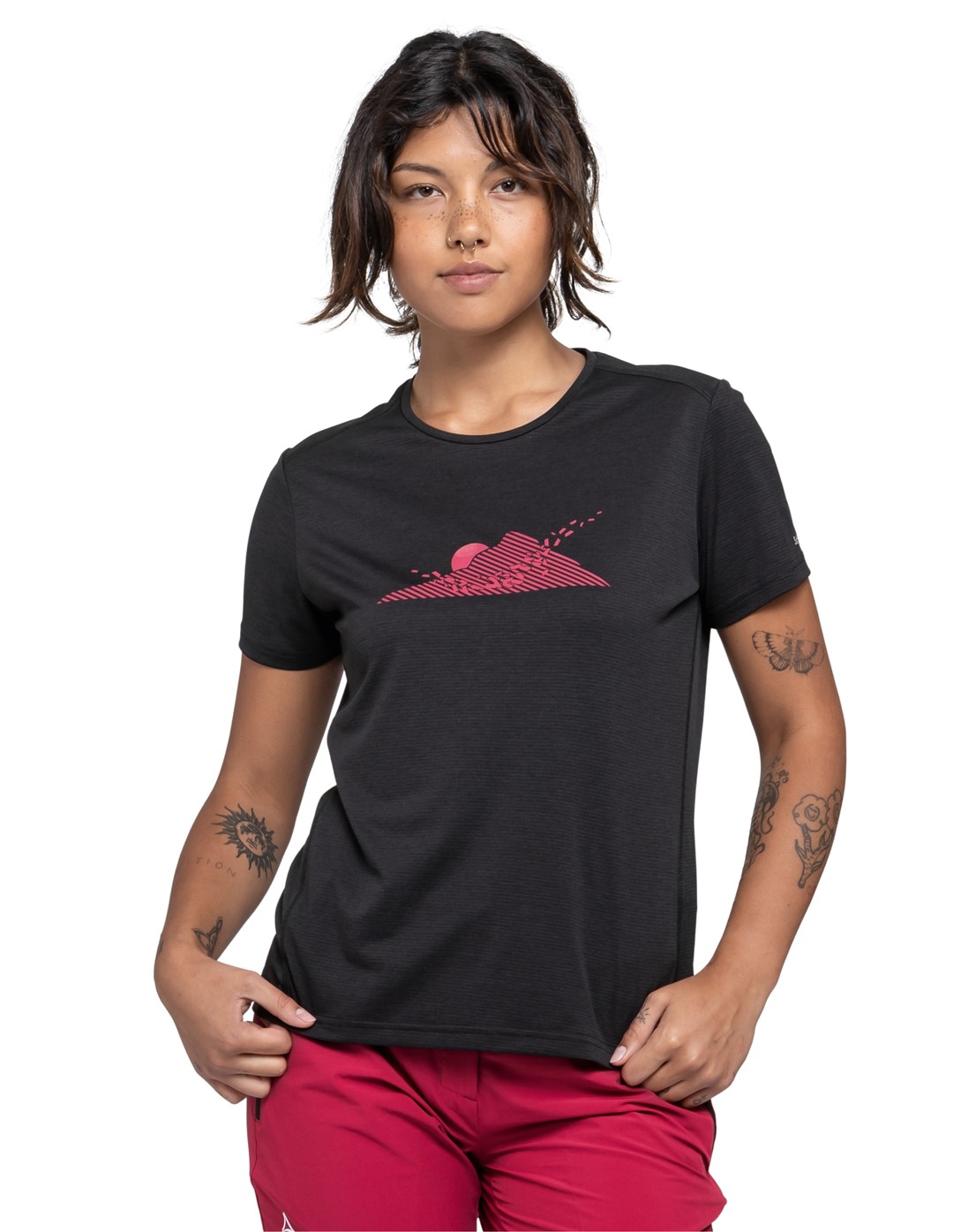 20-13530/9990 SCHOFFEL CIRC T SHIRT SULTEN - Damska koszulka