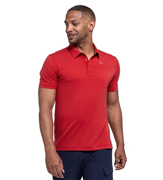 20-23880/2845 SCHOFFEL POLO SHIRT RAMSECK M - Męska koszulka polo