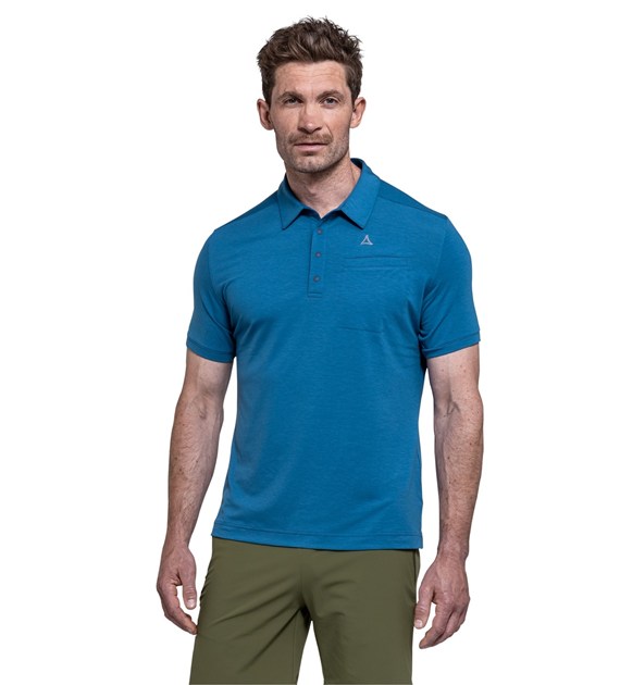 20-23880/8405 SCHOFFEL POLO SHIRT RAMSECK M - Męska koszulka polo