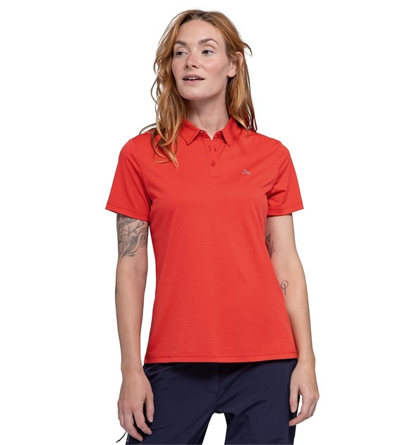 20-13651/2030 SCHOFFEL CIRC POLO SHIRT TAURON - Damska koszulka polo