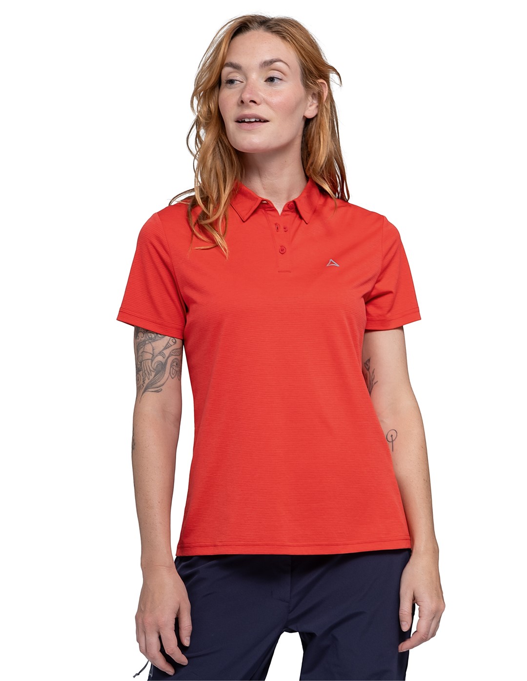 20-13651/2030 SCHOFFEL CIRC POLO SHIRT TAURON - Damska koszulka polo