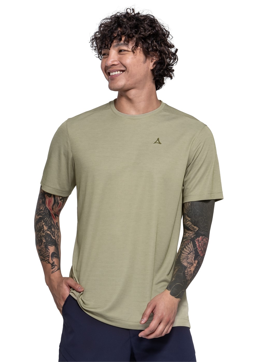 20-24008/4605 SCHOFFEL T SHIRT STYLE GALERNE MNS - Męska koszulka