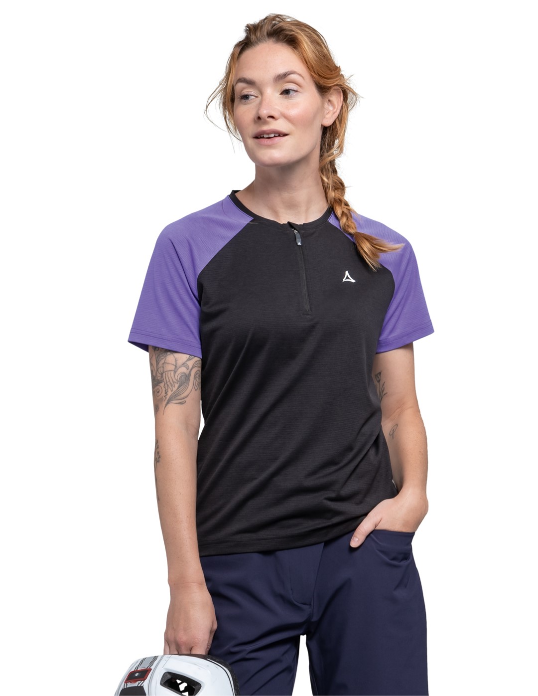 50-13733/9990 SCHOFFEL CIRC SHIRT STYLE WELTUGA WMS - Damska koszulka