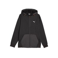 PM-675897-01/BLACK PUMA OPEN ROAD FULL-ZIP HOODIE DK - Męska Bluza