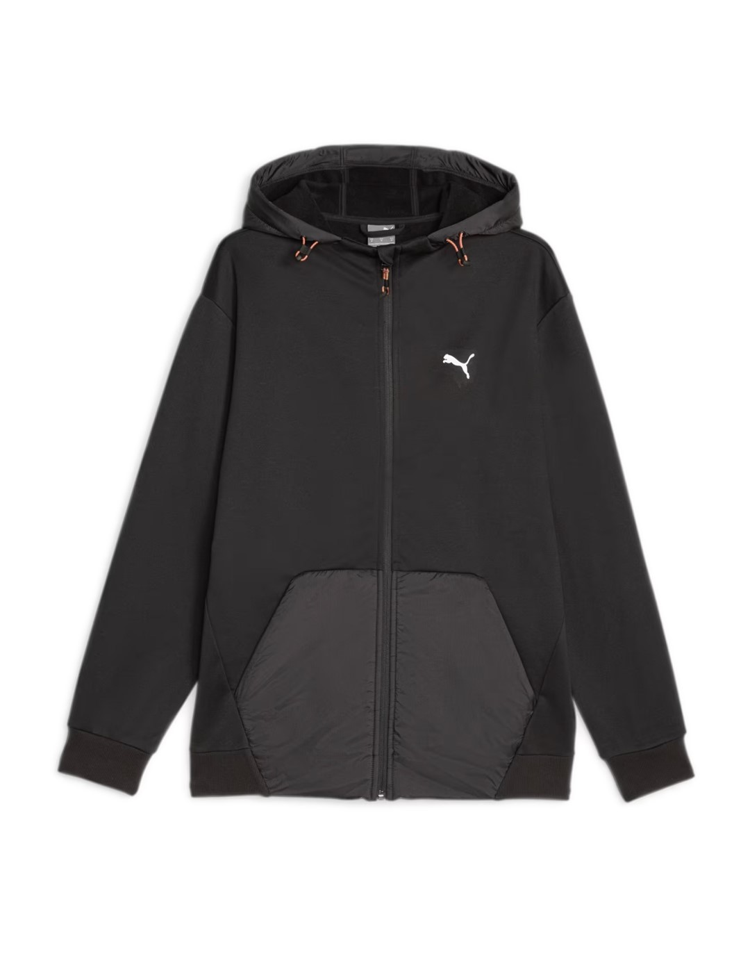 PM-675897-01/BLACK PUMA OPEN ROAD FULL-ZIP HOODIE DK - Męska Bluza