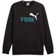 PM-586762-75/BLACK PUMA ESS+ 2 COL BIG LOGO CREW FL - Męska Bluza