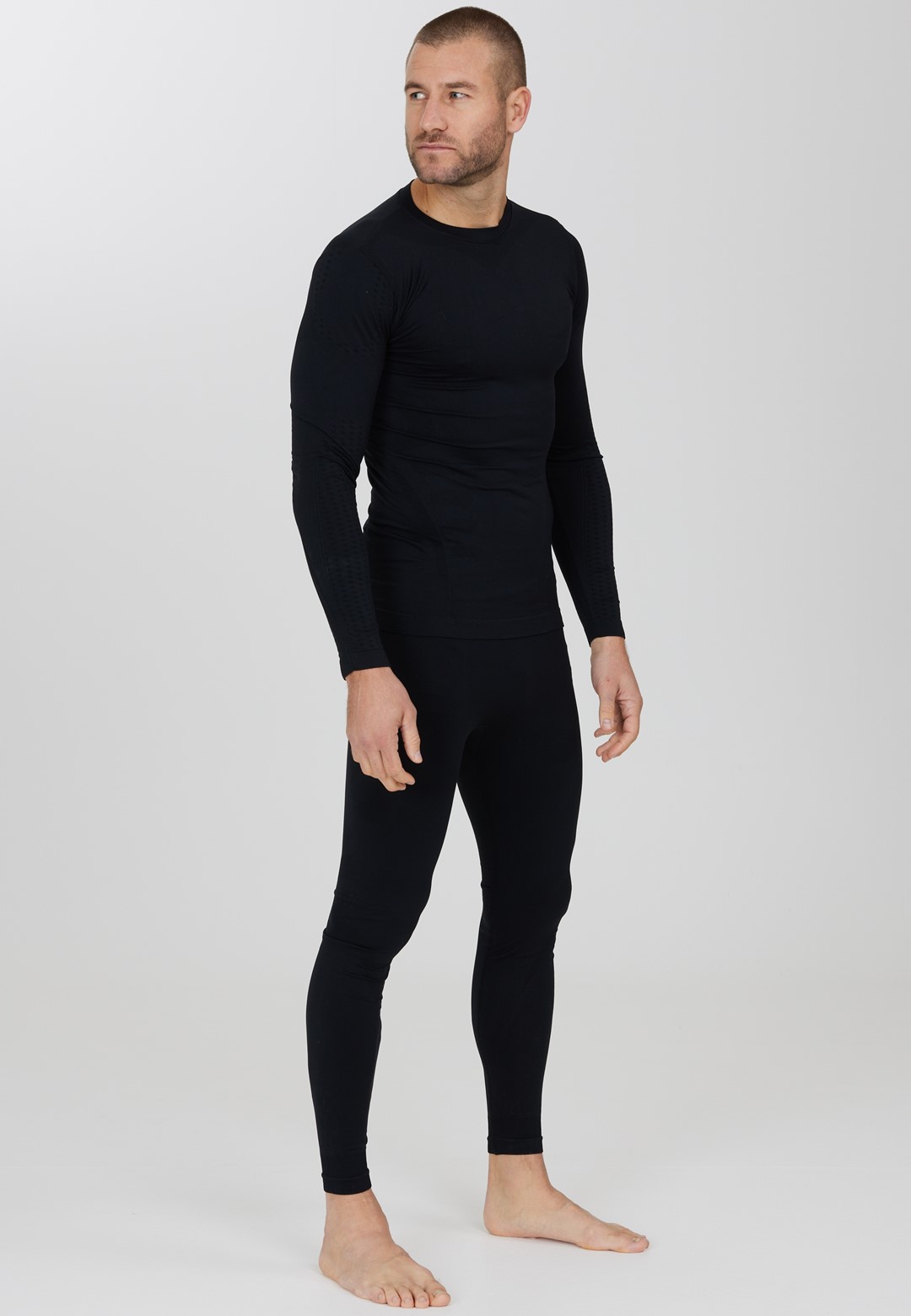 W143278/1001 WHISTLER PREE M SEAMLESS UNDERWEAR SET - Męska Bielizna Komplet