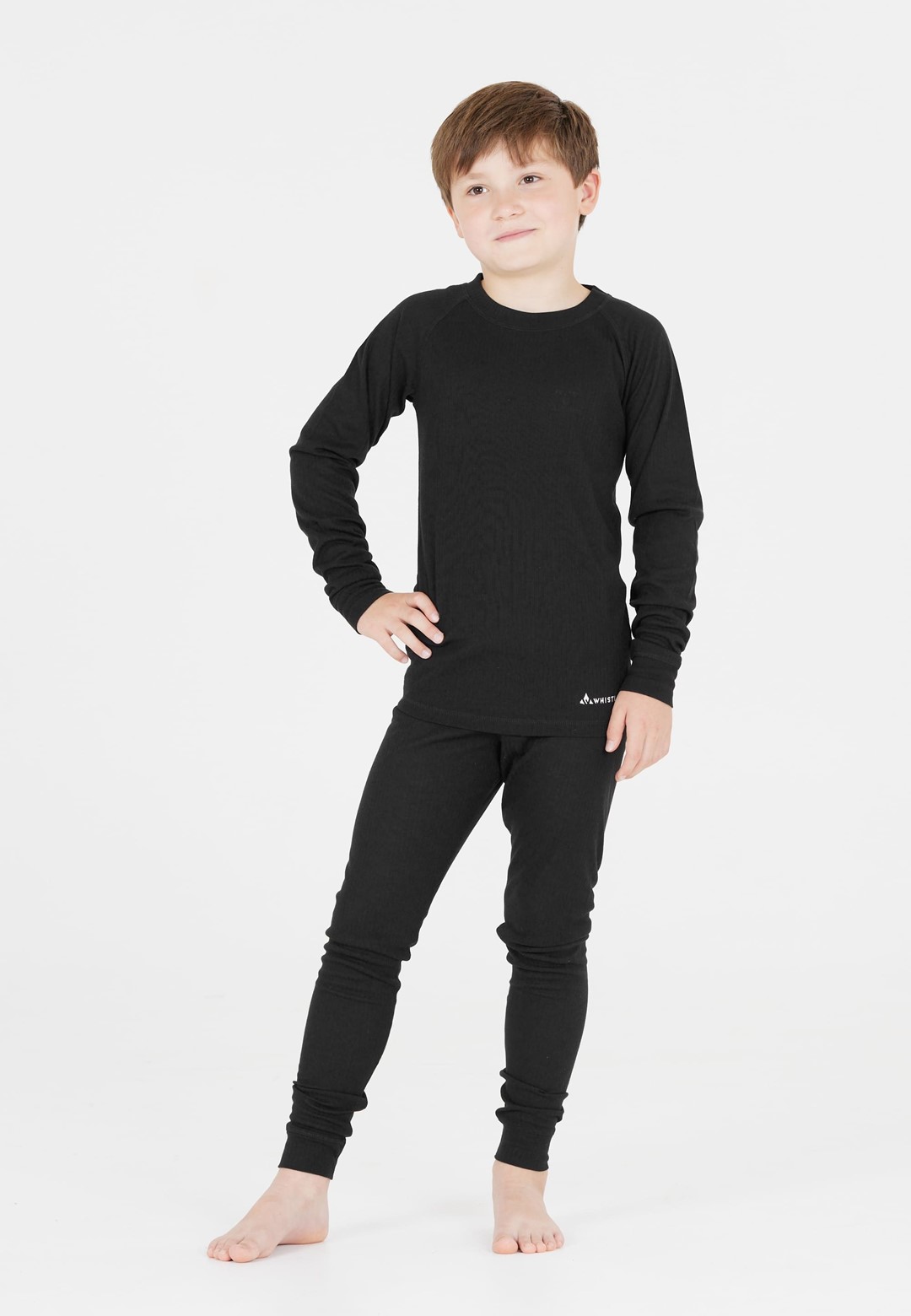 W151903/1001 WHISTLER OPPDAL JR. SKI UNDERWEAR - Junior Koszulka Termoaktywna