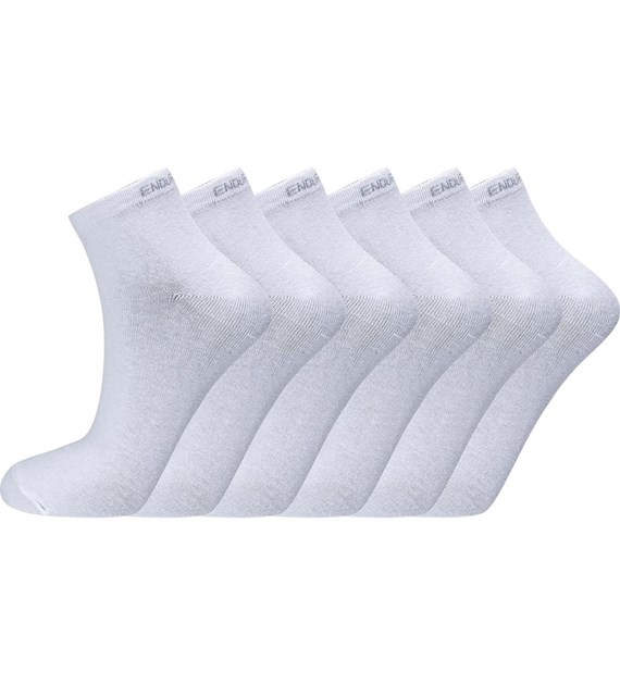 E151501/1002 ENDURANCE IBI QUARTER SOCK 6-PAK - Skarpety 6-Pak