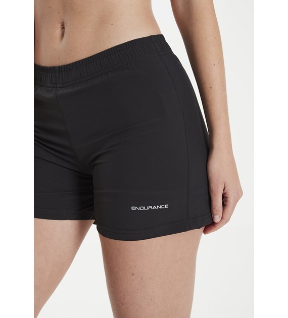 E151425/1001 ENDURANCE POTENZA 2w1 W SHORTS - Damskie Spodenki