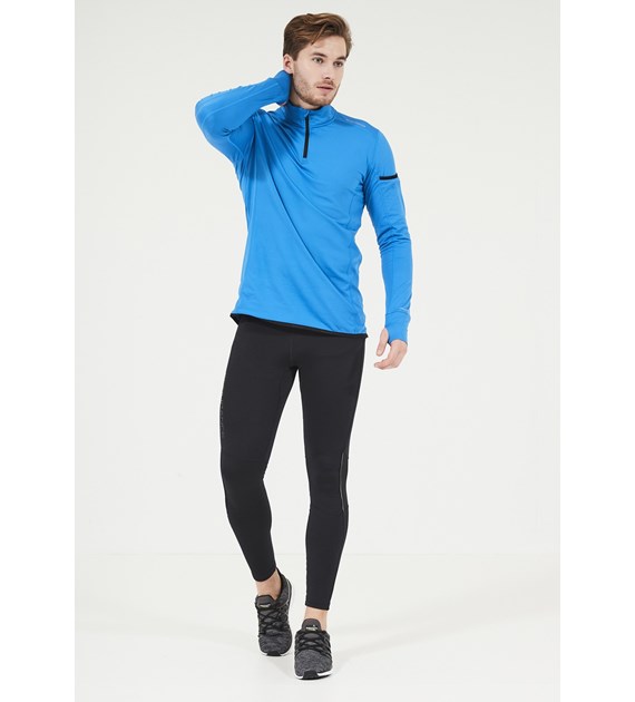 E182458/1001 ENDURANCE TRANNY M LONG WINTER TIGHTS XQL - Męskie Długie Spodnie do Biegania