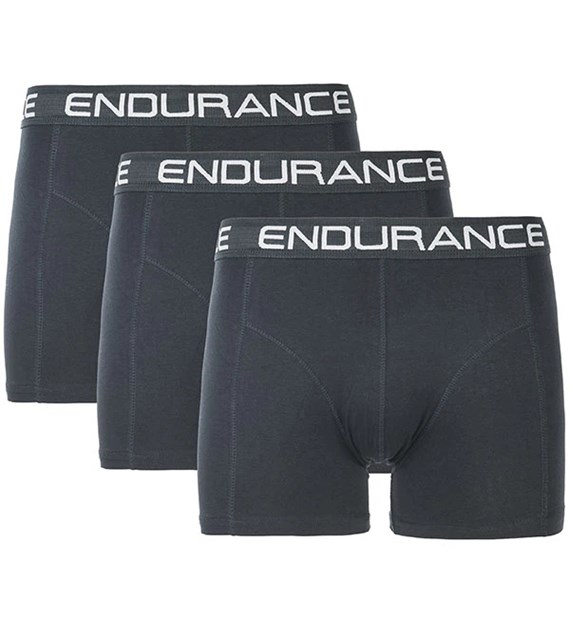 E1008/1011 ENDURANCE BURKE M BOXER SHORTS 3PAK - Męskie Bokserki