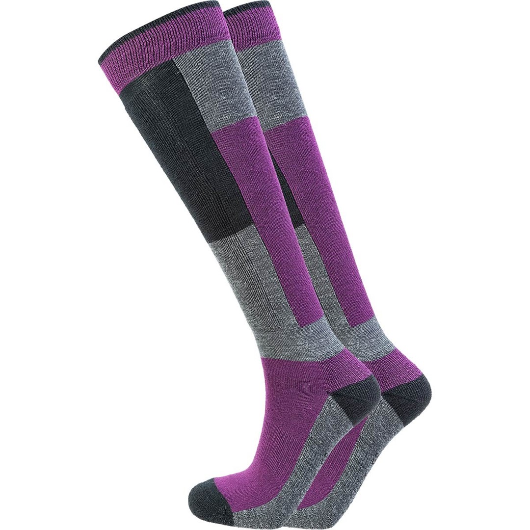 W153307/4078 WHISTLER CORSICANA 2-PACK SKI SOCK - Skarpety Narciarskie (2-pak)