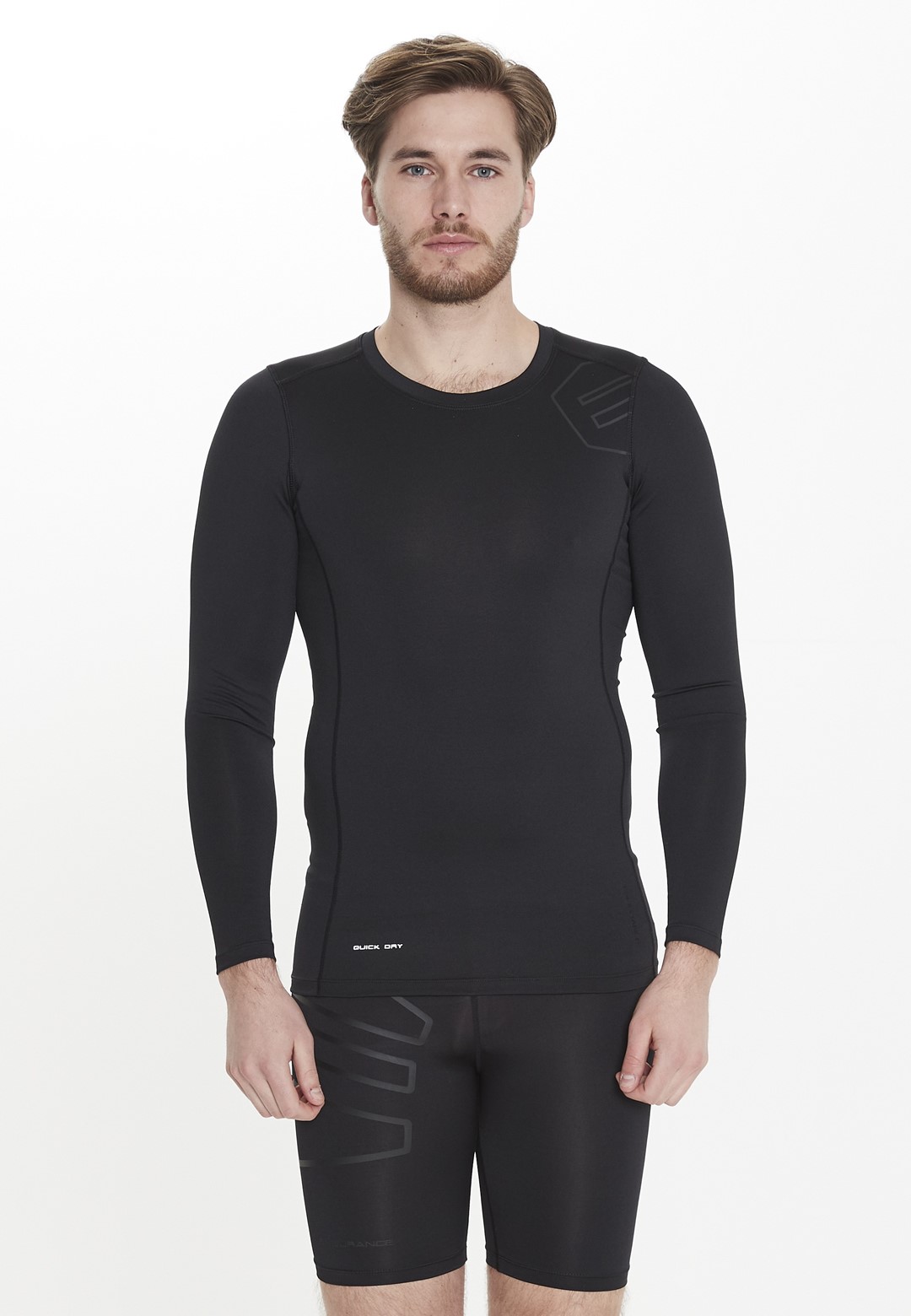 E183884/1001 ENDURANCE LEBAY M L/S TEE - Męska Koszulka Długi Rękaw