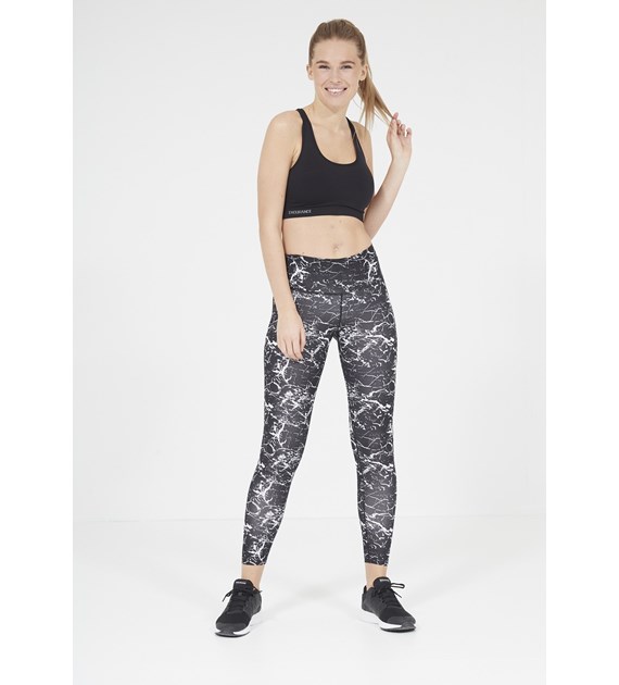 E191937/9270 ENDURANCE ALEC W PRINTED TIGHTS - Damskie Spodnie Kompresyjne