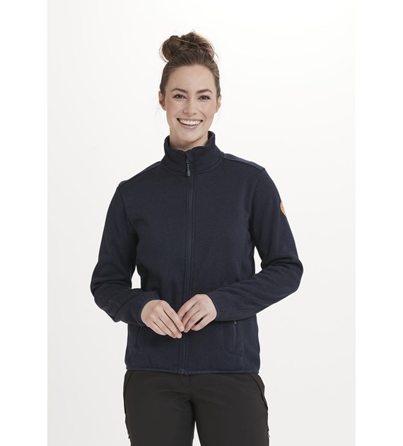 W191188/2048 WHISTLER SAMANI W MELANGE FLEECE JACKET - Damski Polar