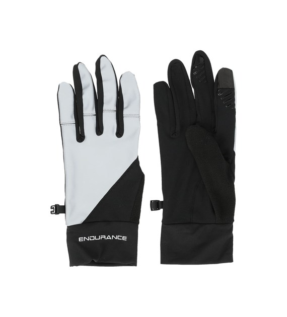 W153415/1001 ENDURANCE MINGUS RUNNING GLOVE - Rękawice Do Biegania