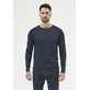 W183182/2048 WHISTLER BRADLEY M MERINO WOOL BASELAYER TOP - Męska Koszulka Termoaktywna Merino