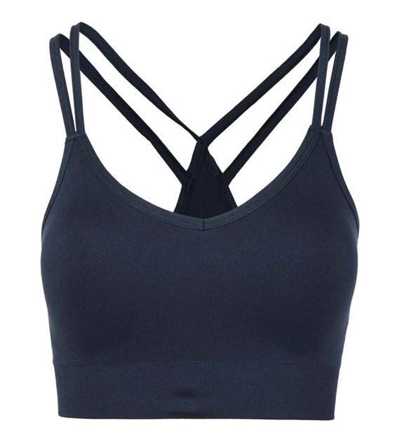 EA201294/2101 SAPPHIRE ATHLECIA LINEA W SEAMLESS BRA - Damski Bezszwowy Biustonosz Sportowy